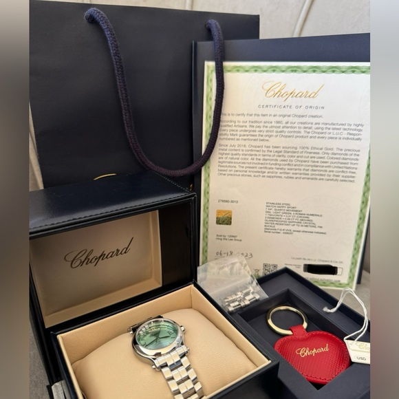 💞Authentic💞Chopard Happy Sport Watch - Picture 8 of 12